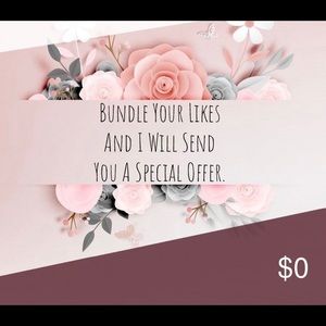 Bundle and save ! Make a offer !